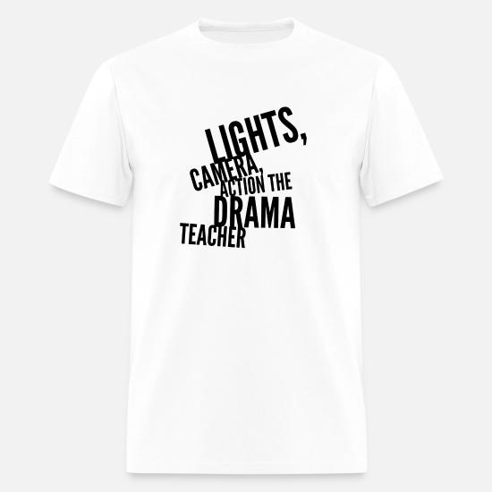 lights camera action t shirt